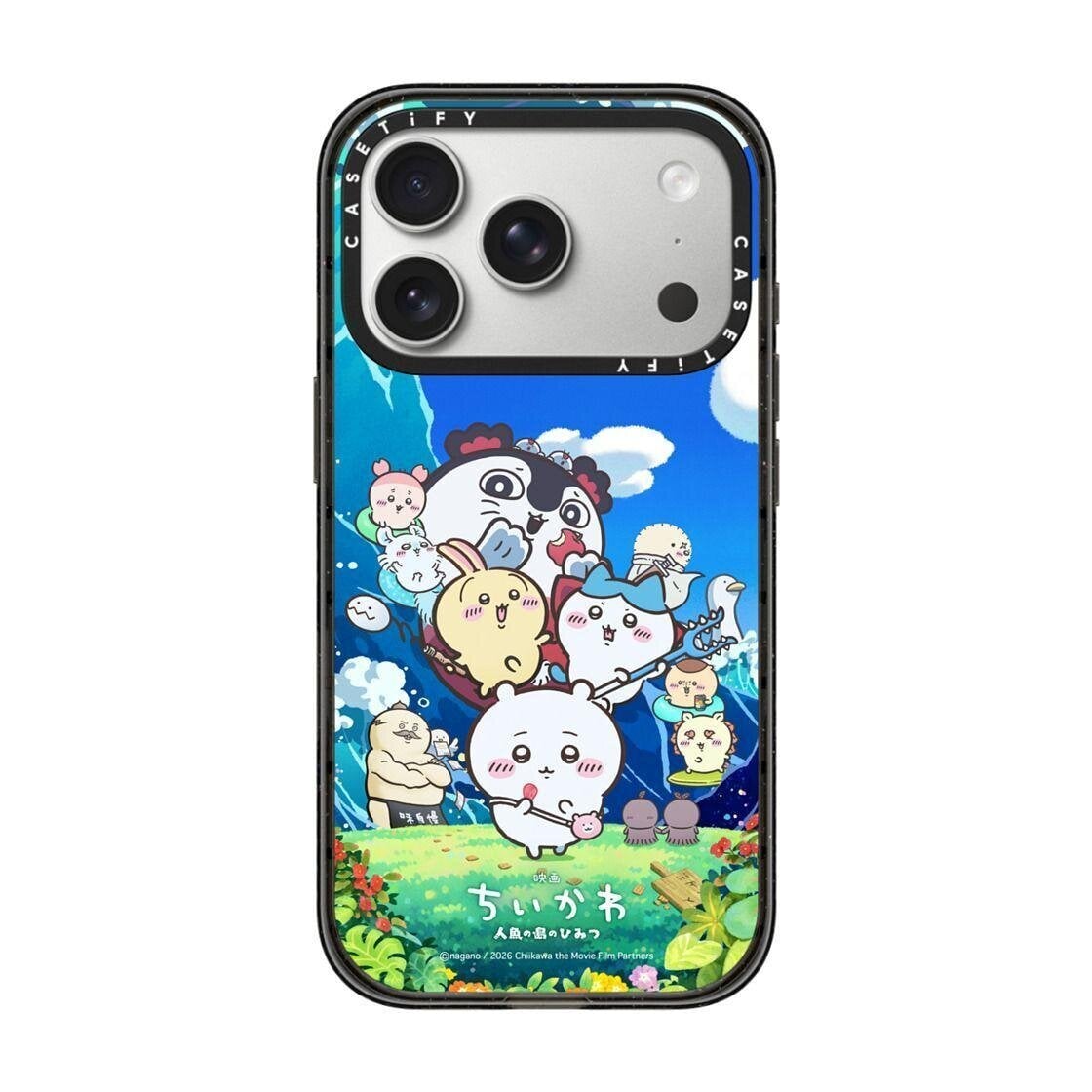 CASETiFY × 《映画ちいかわ 人魚の島のひみつ》聯名手機殼上市!卡片夾、握把全系列7月24日開賣
