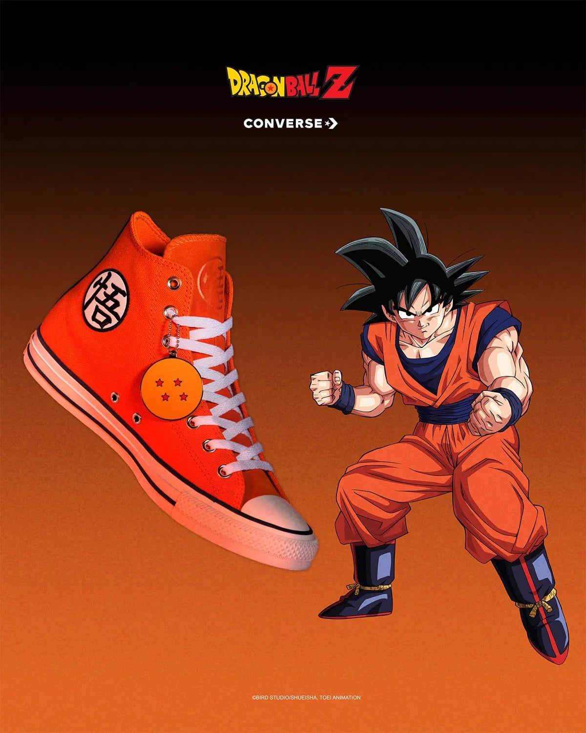 《七龍珠 Z》x Converse 聯名系列重磅發表!悟天克斯融合 Chuck 70 帥翻!