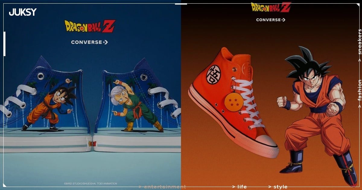 《七龍珠 Z》x Converse 聯名系列重磅發表!悟天克斯融合 Chuck 70 帥翻!