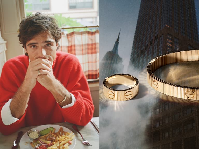 珠寶也開始流行混搭！跟著 Jacob Elordi 穿梭城市，探索卡地亞 LOVE 系列的「疊戴」新可能！