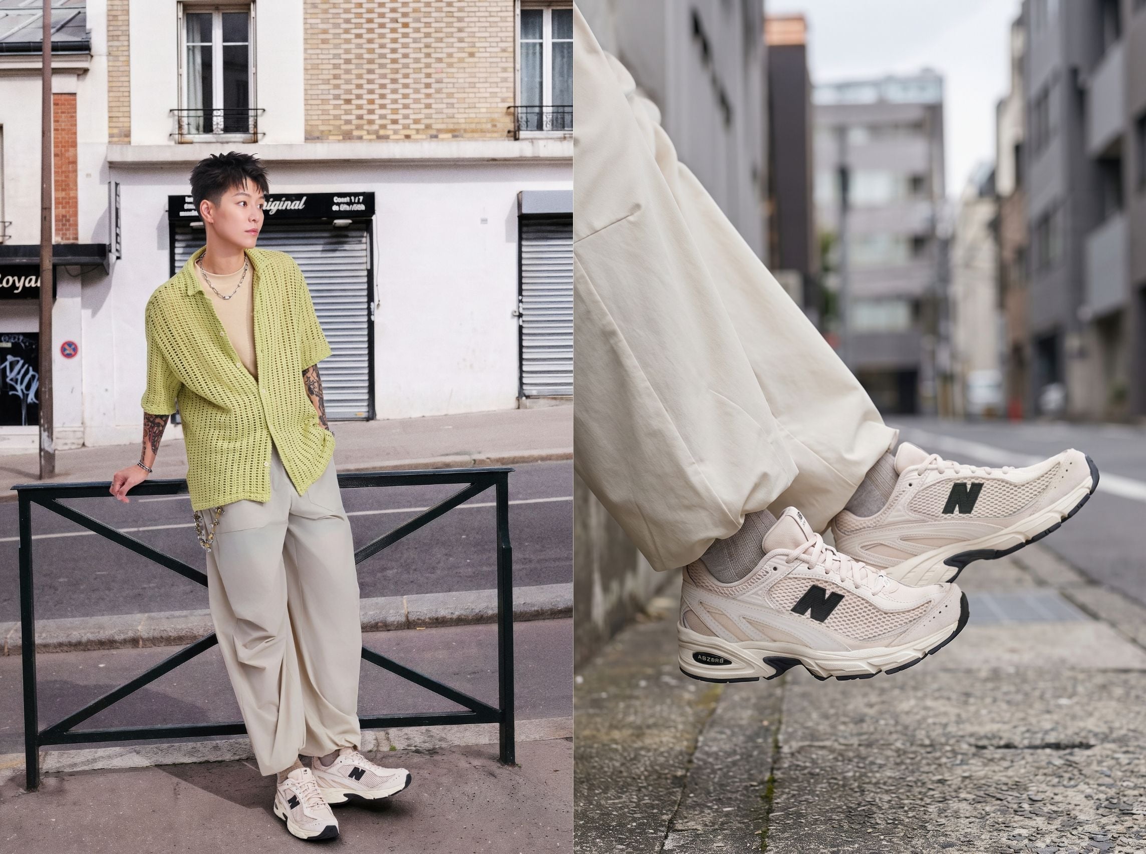 最帥雙胞胎演繹反差美學! Yin 與 Yei 換上 New Balance 釋放玩心,用509 與 AC Runner 踩出截然不同的夏日出色穿搭!