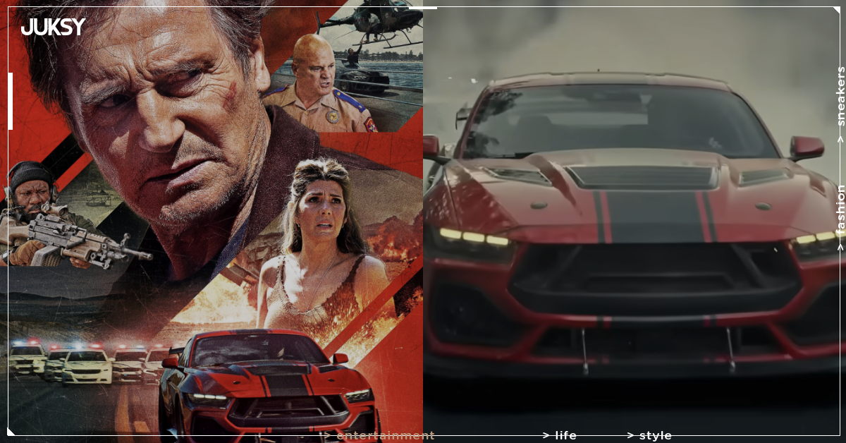 連恩尼遜 Liam Neeson 新片《貓鼬》上演跨州追逐戰!830 匹 Shelby 野馬成最大亮點!