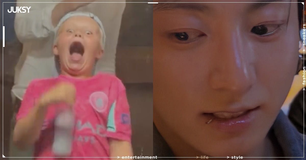 BTS 柾國和陌生小孩「67 Battle」!超浮誇表情、路人神級顏值意外搶鏡,網笑:「這影片重點太多!」