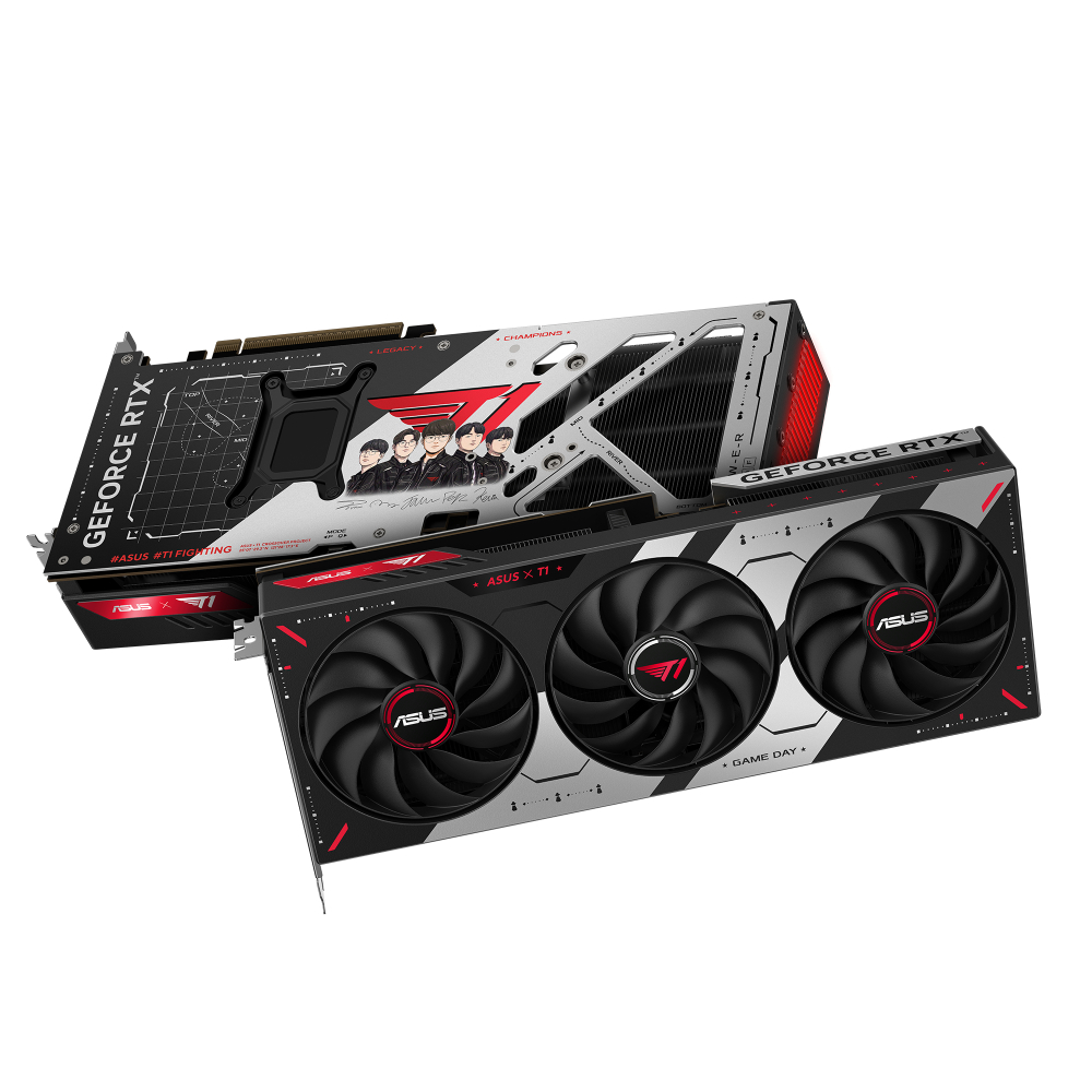 英雄聯盟世界冠軍 T1 × 華碩聯名顯示卡明起上市!RTX 5070 / 5060 Ti 設計狂到爆,粉絲必收藏!