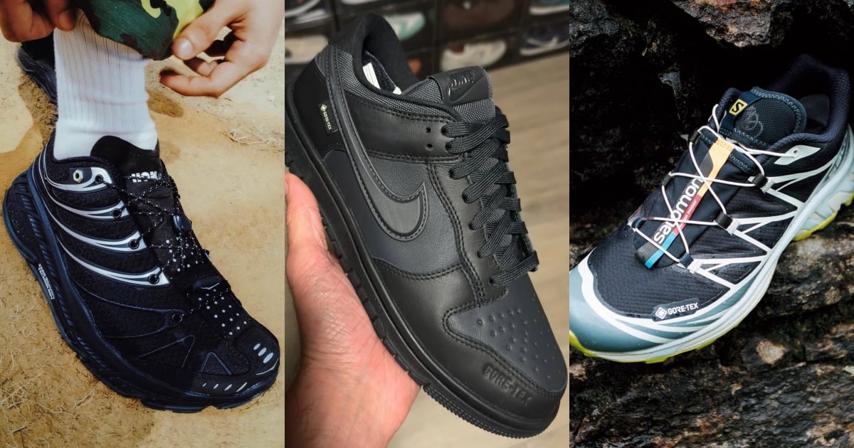2026 防水鞋推薦!15 雙好看耐穿 GORE-TEX 潮鞋:Nike、Salomon、adidas 下雨天穿搭救星!