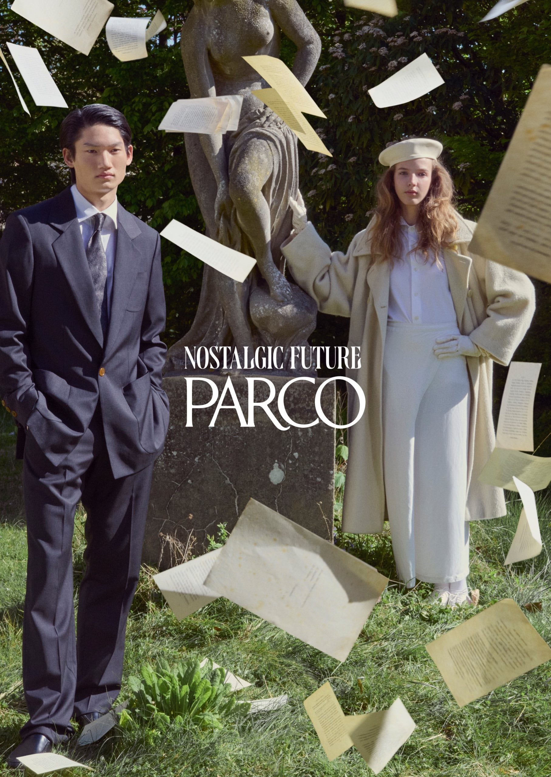 PARCO 2026 年秋冬系列廣告大片公開!攜手前《Purple》藝術總監 Christophe Brunnquell,交織過去與未來的「NOSTALGIC FUTURE」