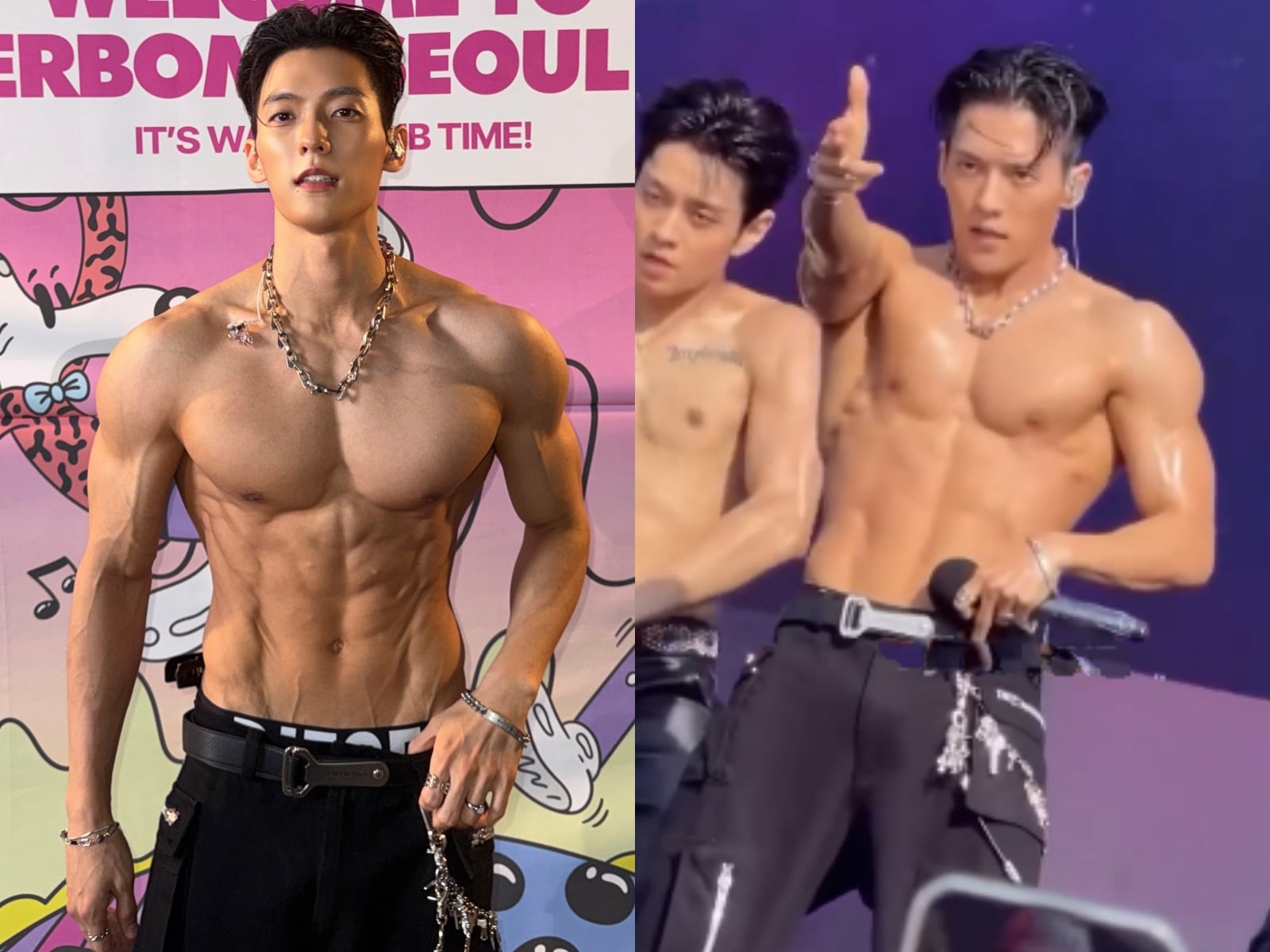 WATERBOMB BTOB 李旼赫身高 173 肌肉身材超像 CG 特效！脆友笑喊：「這才是有效葉黃素！」