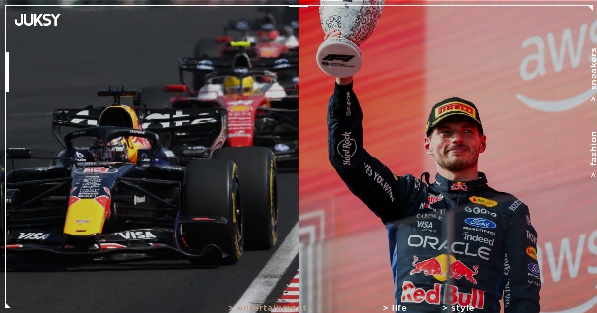 F1/維斯塔潘「連超兩台車」極限操作震撼全場!匈牙利站奪亞軍、連兩站上頒獎台!