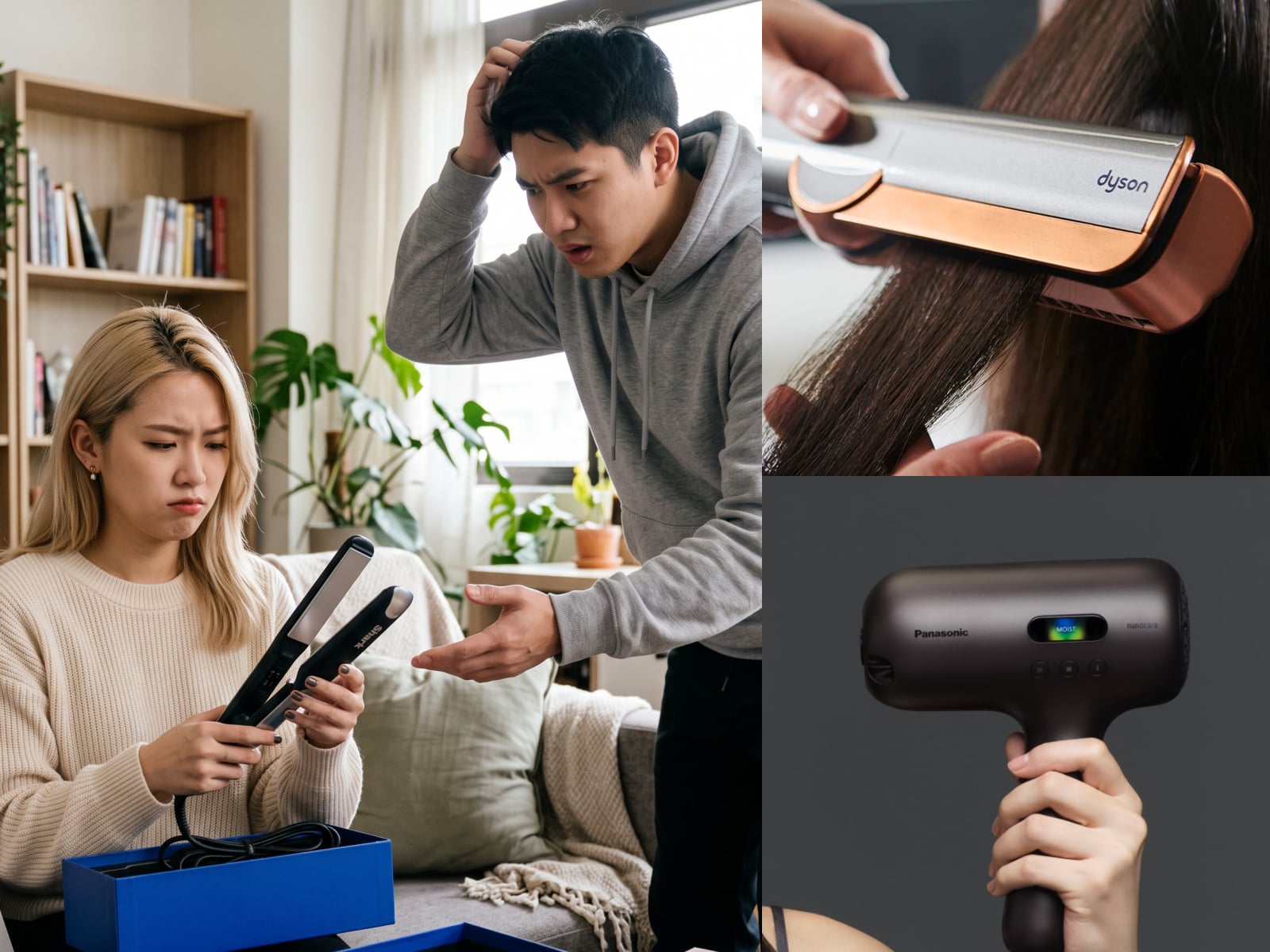 男友買錯 Dyson 禮物惹怒女友 Threads 掀討論！吹風直髮器是什麼？2026 吹風直髮器推薦！