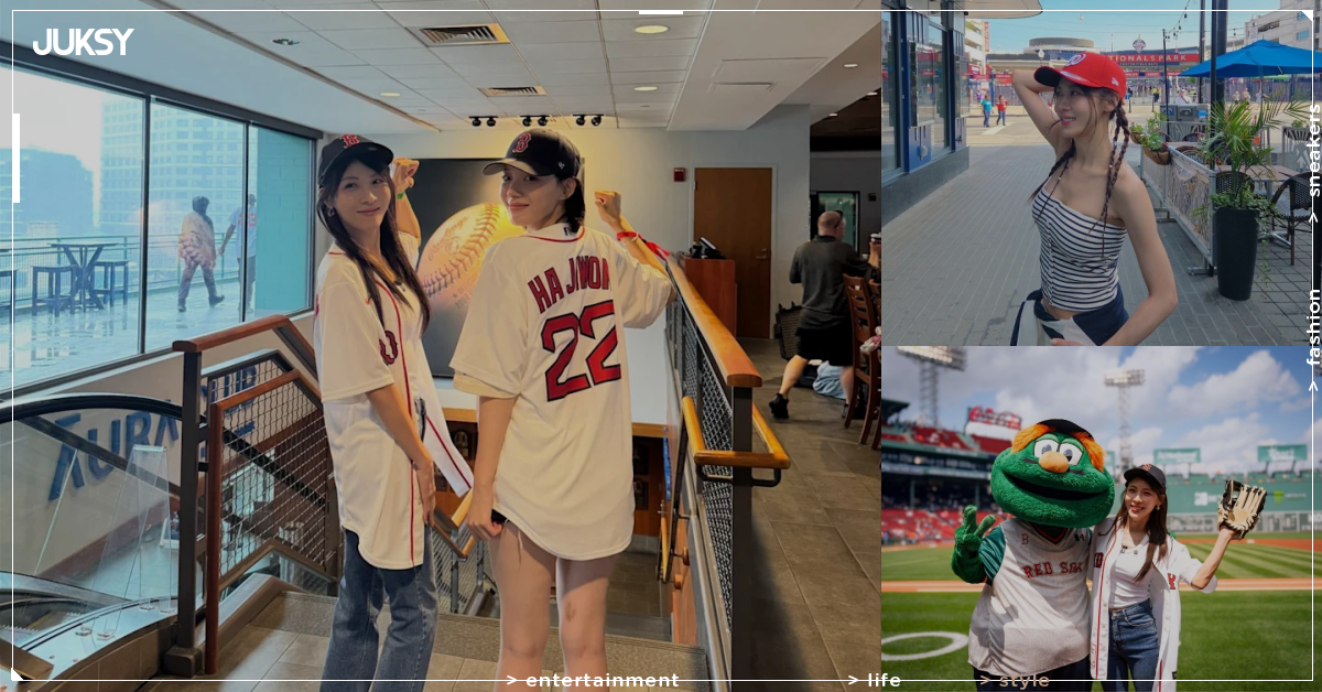河智苑遇上河智媛！「雙女神」MLB球場合體穿同名球衣　粉絲嗨翻：真正的Ha Ji Won世界