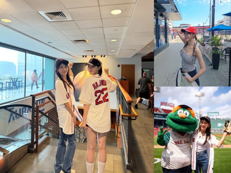河智苑遇上河智媛！「雙女神」MLB球場合體穿同名球衣　粉絲嗨翻：真正的Ha Ji Won世界