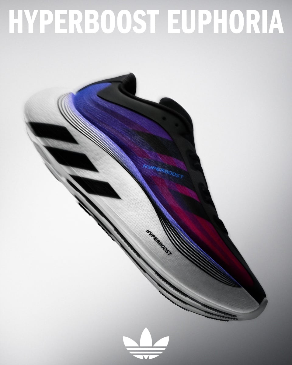 adidas HYPERBOOST 超級緩震跑鞋正式發表！E.SO瘦子也說讚：「包覆、穩定跟回彈性都很足夠！」