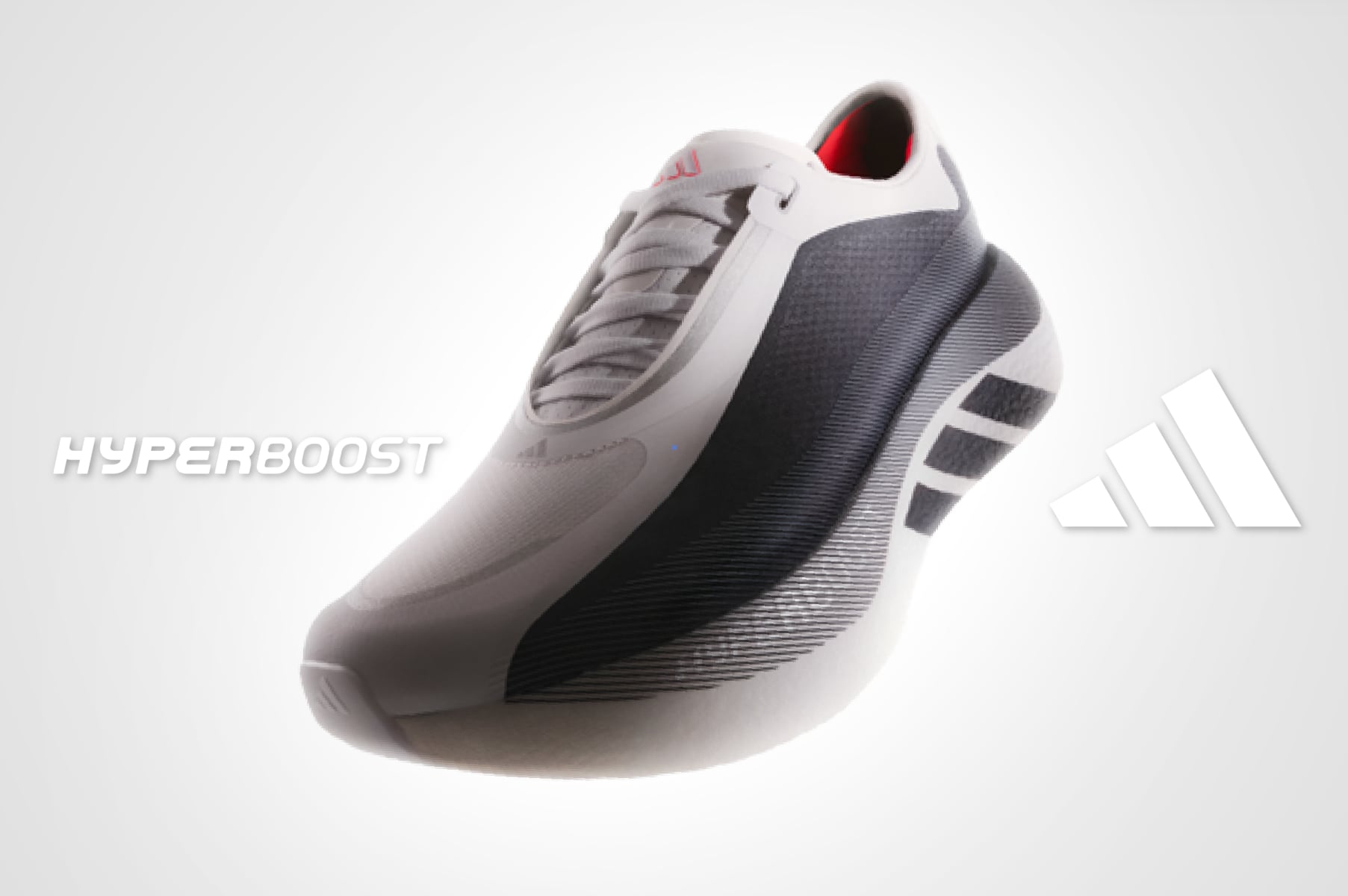 adidas HYPERBOOST 超級緩震跑鞋正式發表！E.SO瘦子也說讚：「包覆、穩定跟回彈性都很足夠！」
