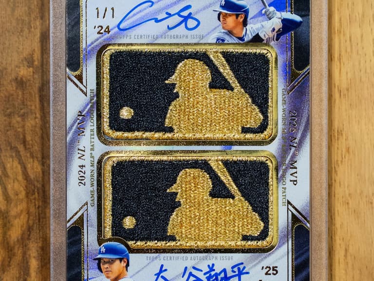 大谷翔平 Topps「雙金標誌」親簽球員卡價格狂飆！還沒開出已被喊到超過 4 億！