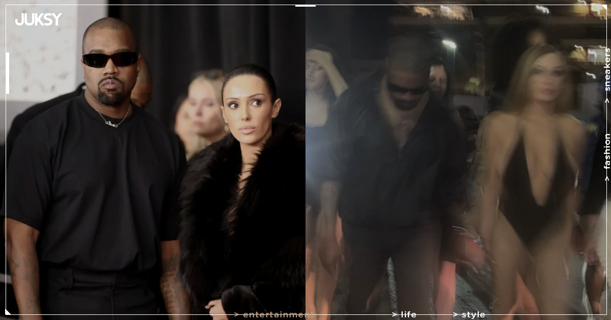 肯爺 Kanye West 妻比安卡Bianca 穿衣又掀熱議!伊比薩島夜店穿透明連身衣,肯爺社群親自分享!