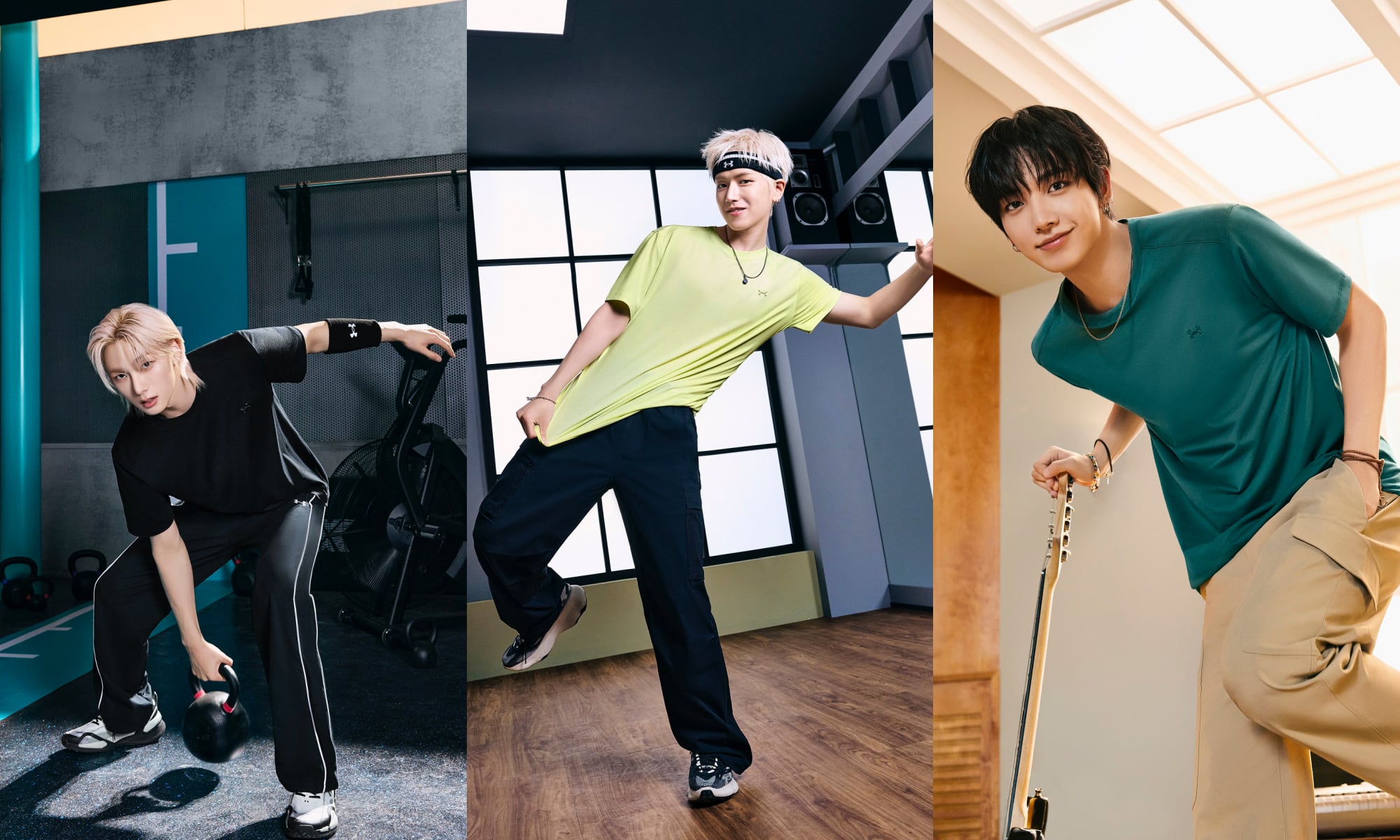 BOYNEXTDOOR × UNDER ARMOUR 聯名曝光!6位成員演繹「Commit」精神、「UA Bouncy Tee」躍動系列8月登台!