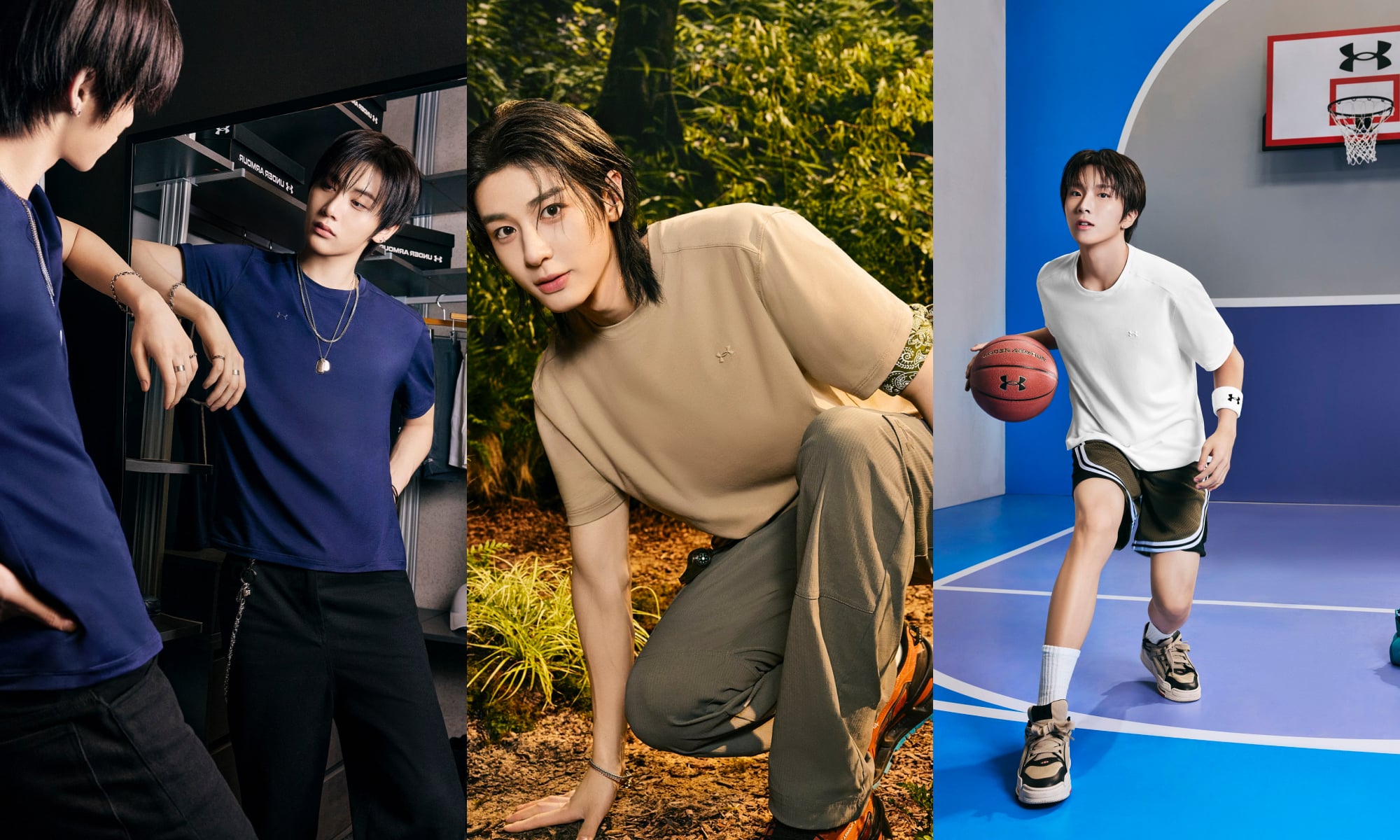 BOYNEXTDOOR × UNDER ARMOUR 聯名曝光!6位成員演繹「Commit」精神、「UA Bouncy Tee」躍動系列8月登台!