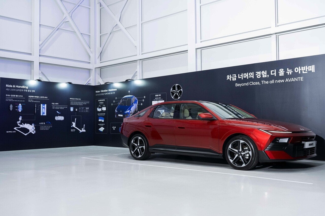 現代 Hyundai 全新 Avante 8代亮相!睽違 6 年大改款、車身暴增 55mm 直逼中型車規格