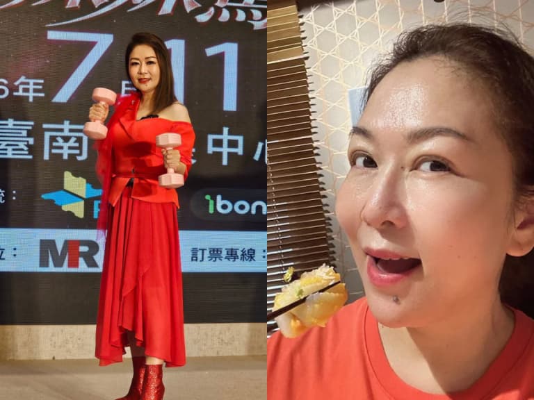張秀卿78→53kg狂減25公斤！金曲歌后沒打瘦瘦針，4招瘦身秘訣曝光要筆記