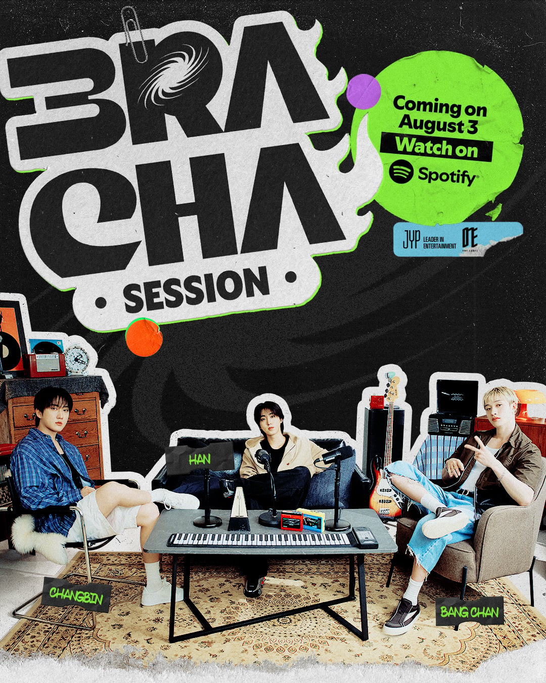 JYP 全新 Podcast 節目公開!Stray Kids 率先登場,旗下藝人輪番主持分享幕後故事!