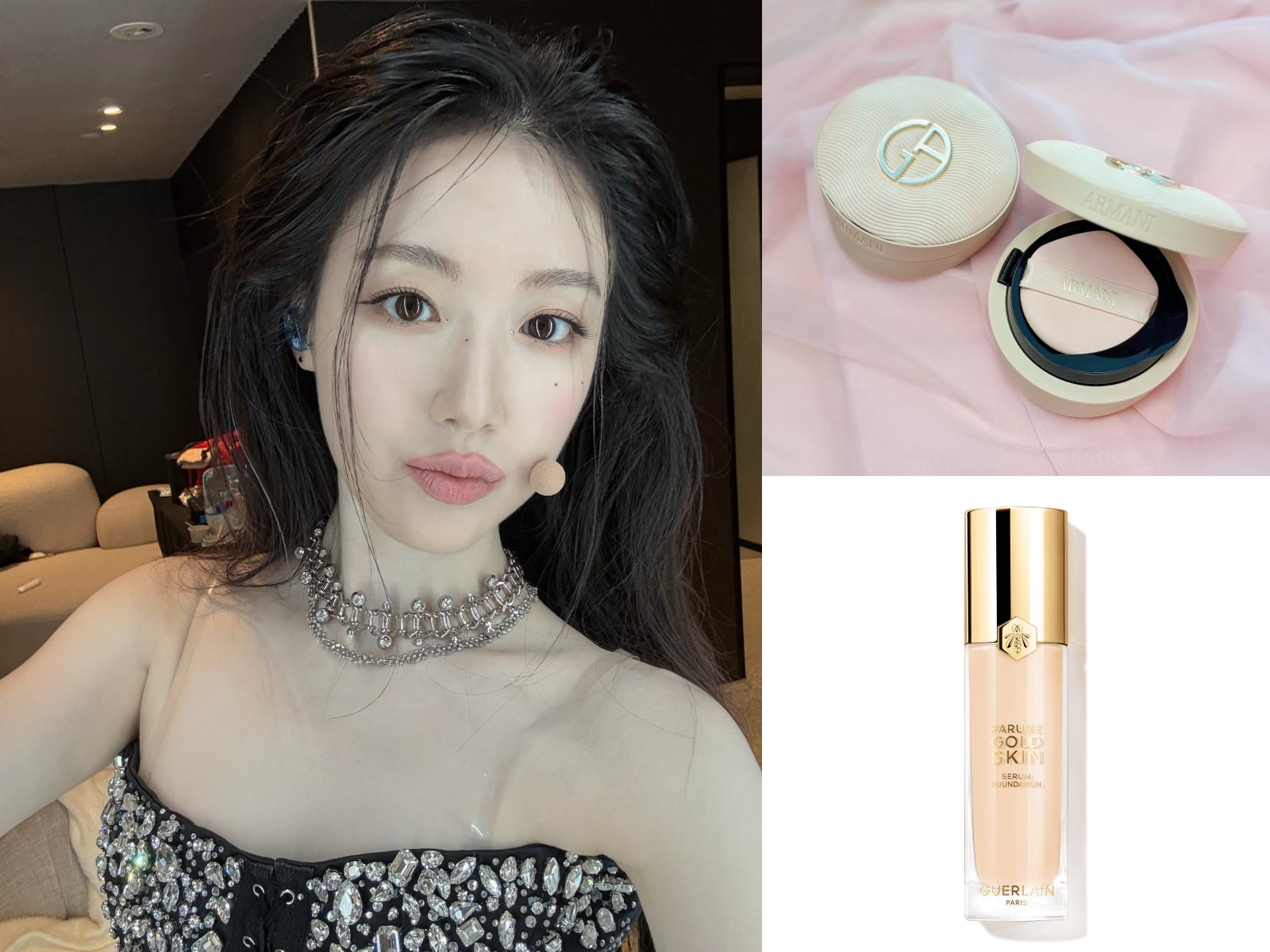 I-DLE  舒華亞曼尼粉底液推出氣墊粉餅！輕霧光、超持妝⋯2026 底妝產品一次推薦！
