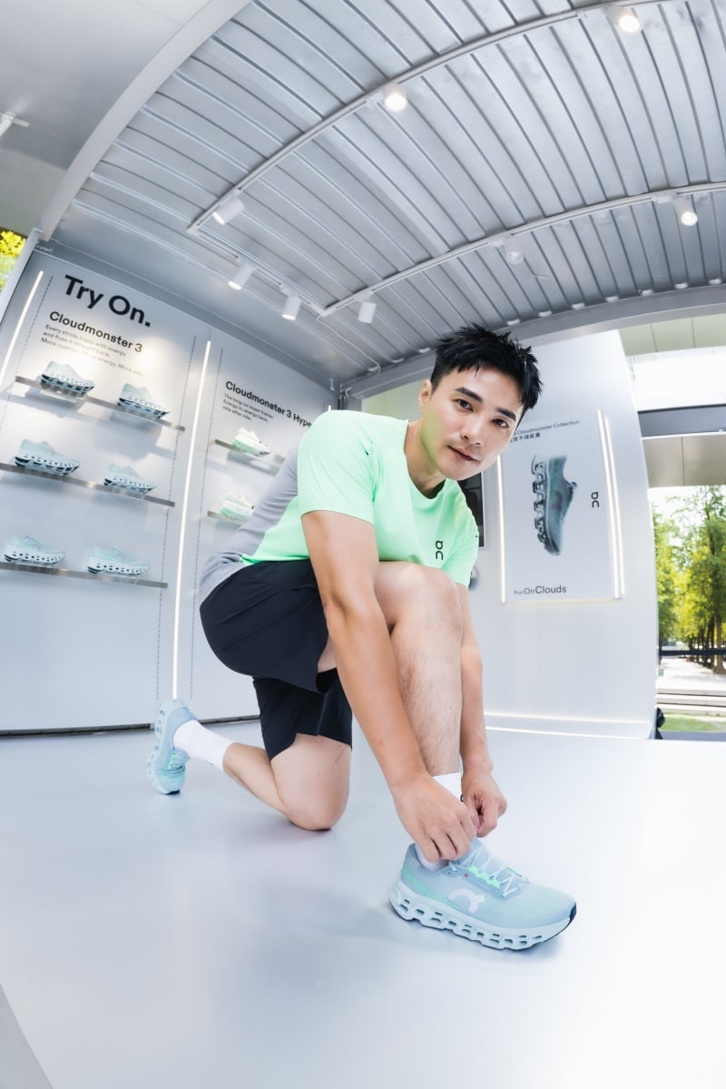 瑞士 On昂跑「 Run Hub 跑者驛站」限定登場!是元介、胡祖薇、吳岳擎同場詮釋 Run On Clouds!