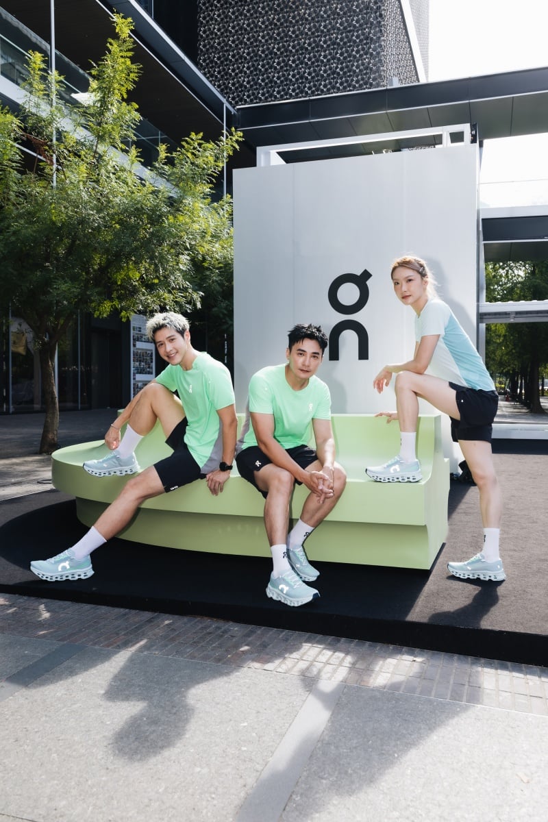 瑞士 On昂跑「 Run Hub 跑者驛站」限定登場!是元介、胡祖薇、吳岳擎同場詮釋 Run On Clouds!