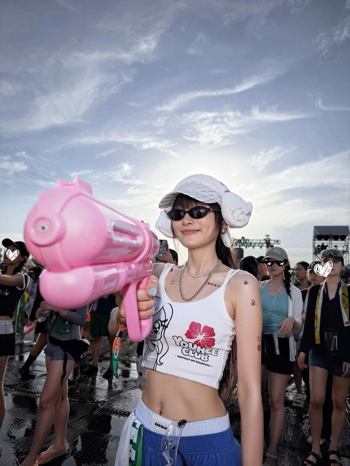 謝金燕 Jeannie Hsieh 首爾水炸彈先取經！51歲扛水槍衝前排 高雄場9/12開戰