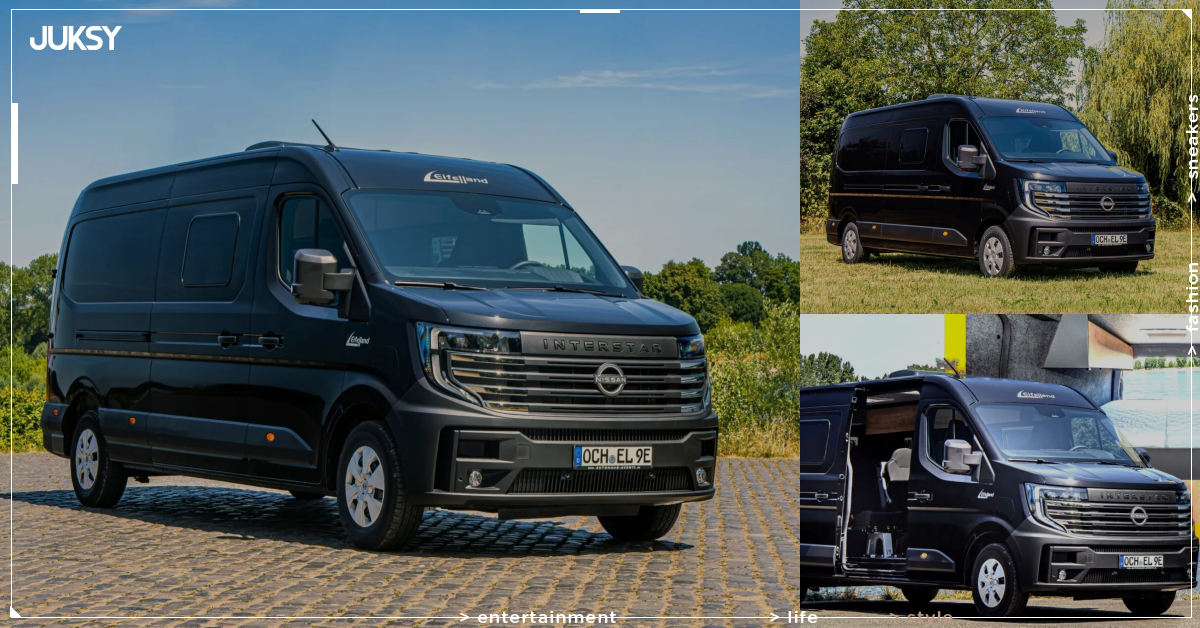 Nissan 電動露營車 Interstar-e Relax 曝光!87度電池免插電開暖氣現身德國車展