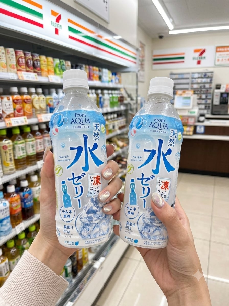 7-11 果凍水開賣!價格曝光引網笑:「可以嚐鮮啦!」