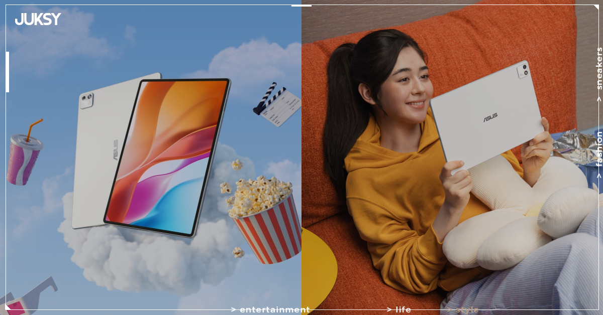Me Time 儀式感升級!華碩 ASUS Pad 療癒雲朵白曝光,搭配 GlideX 跨裝置共享⋯工作娛樂一機搞定!
