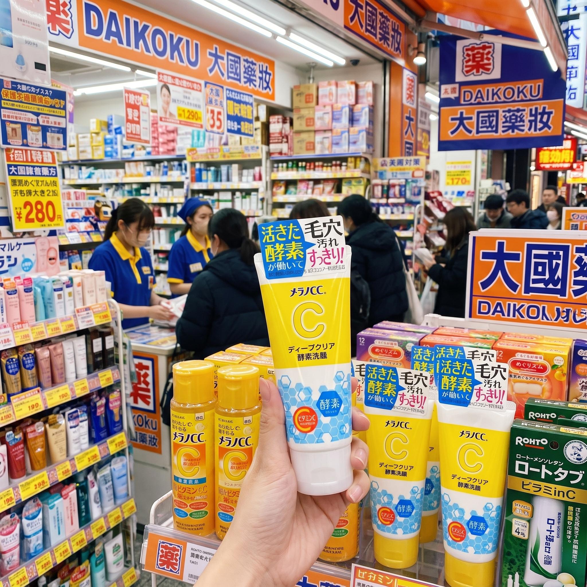 樂敦 Melano CC 深層清潔酵素洗面乳