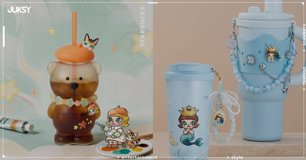 星巴克ＸPOP MART 聯名登場！MOLLY 20 週年限定周邊、飲品、活動資訊一次看！