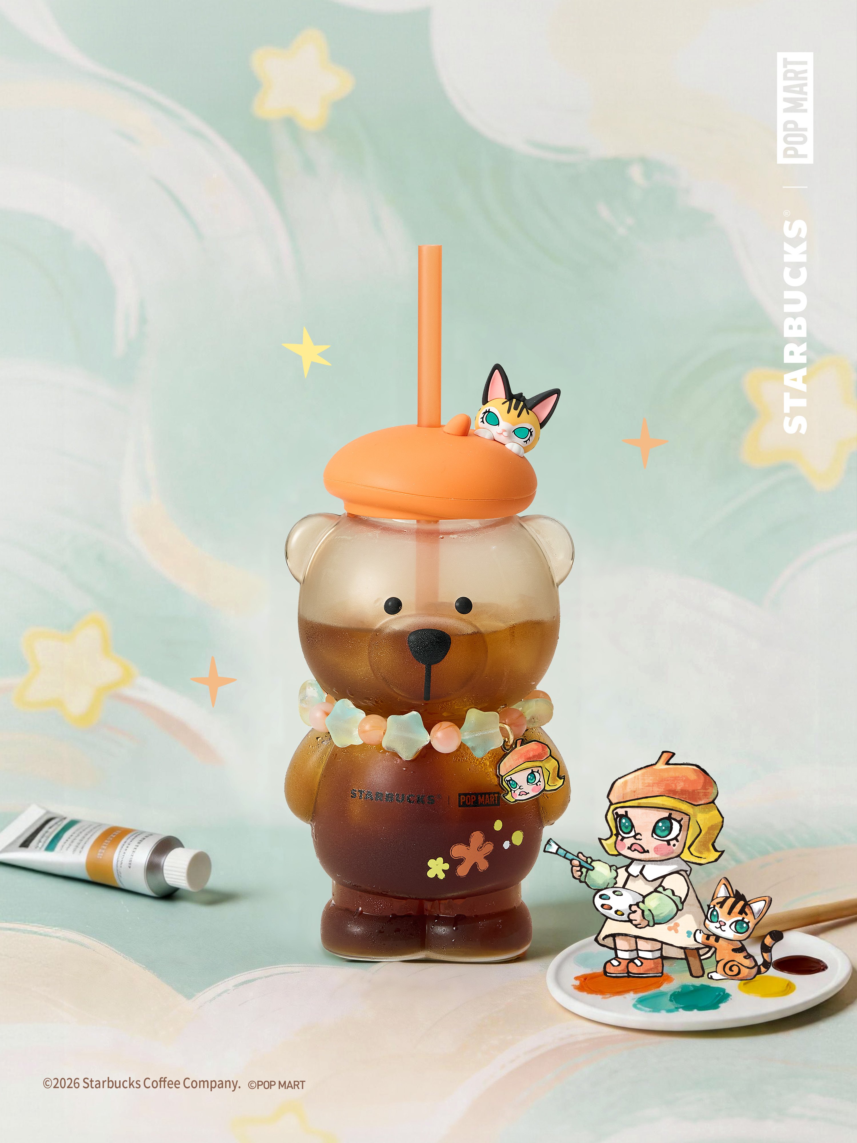 星巴克ＸPOP MART 聯名登場！MOLLY 20 週年限定周邊、飲品、活動資訊一次看！