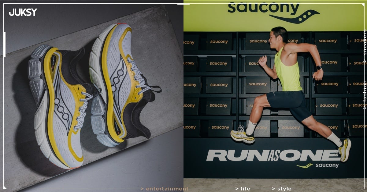 Saucony「穩定保護」系列四大跑鞋發表！三鐵國手江典祐上腳備戰名古屋亞運！