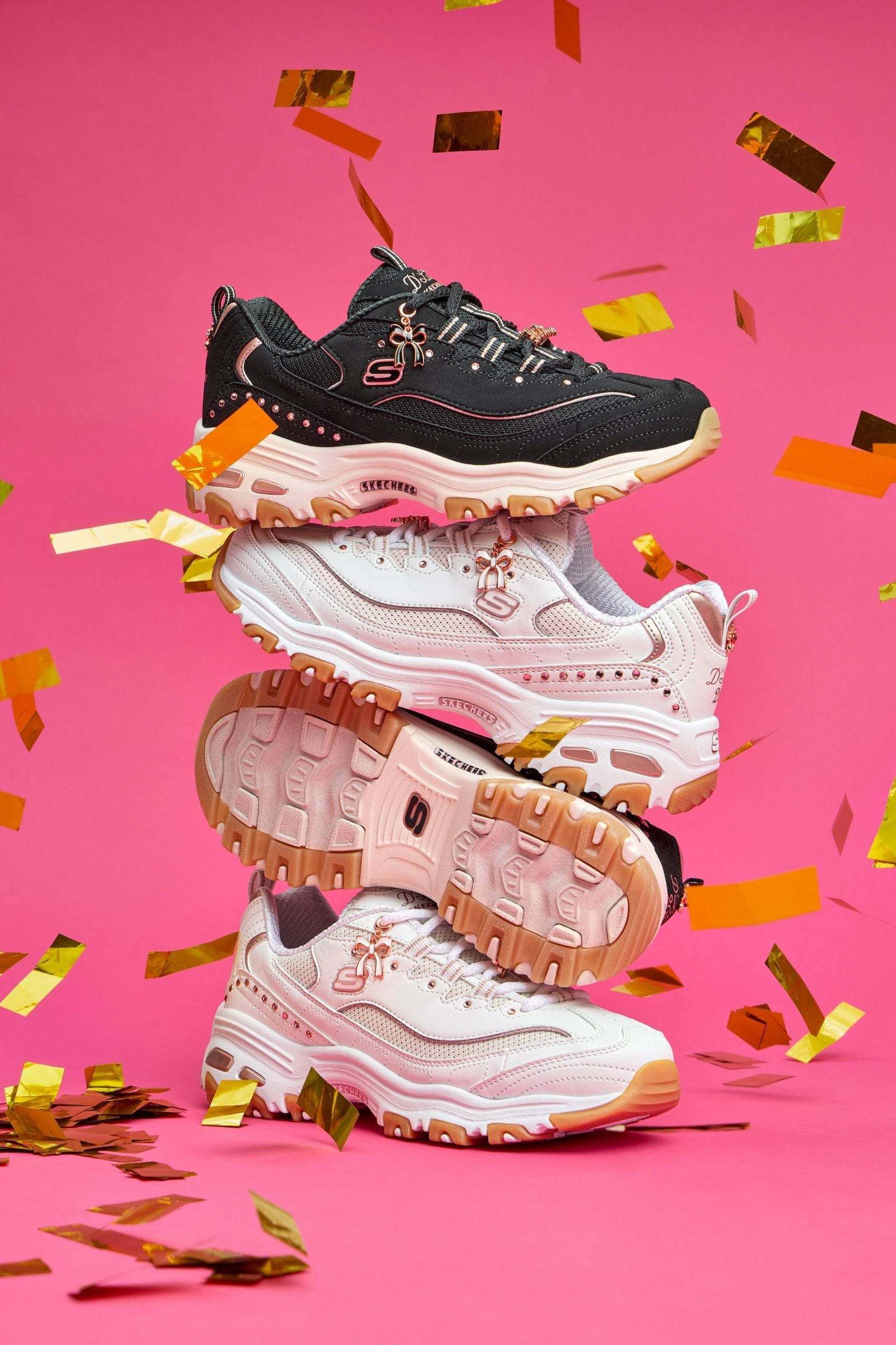 Y2K神鞋20年後再度封神!  舒華演繹 SKECHERS D'LITES 迎來20週年  全新限定系列再掀「裝飾經典」熱潮，打造專屬Y2K時尚風格