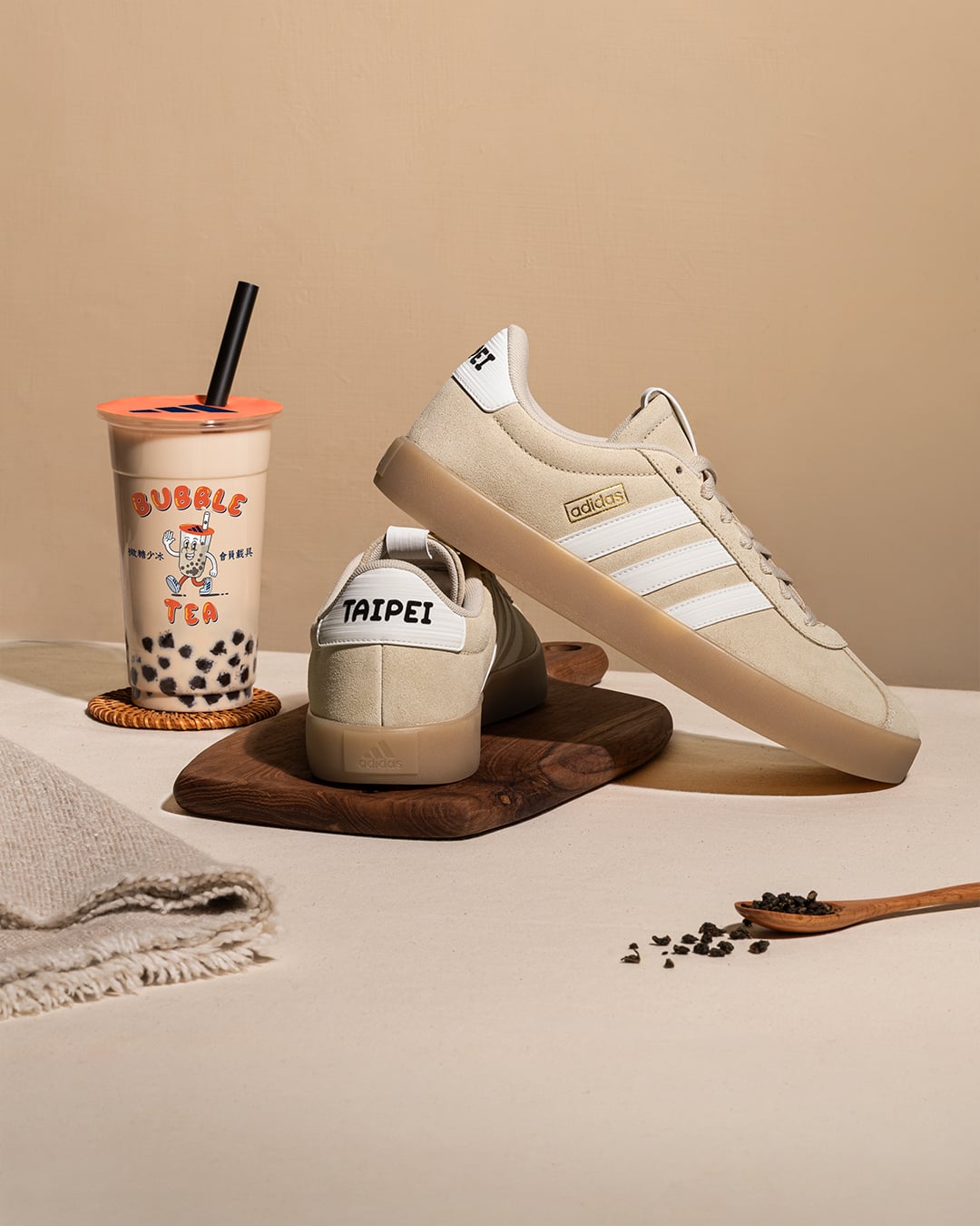 adidas 珍珠奶茶城市限定系列登場!大玩經典手搖元素、開啟台味日常穿搭靈感!