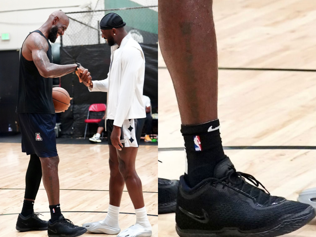 NBA／詹皇與 D-Wade 練球同框引熱議！LeBron 24 簽名鞋測試版清楚現身，有望 2026 秋季正式登場！