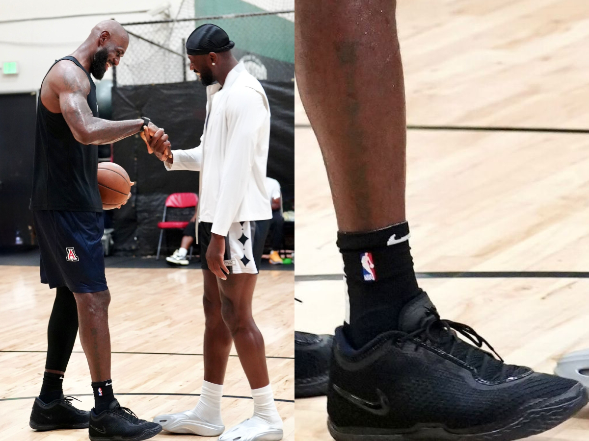 NBA／詹皇與 D-Wade 練球同框引熱議！LeBron 24 簽名鞋測試版清楚現身，有望 2026 秋季正式登場！