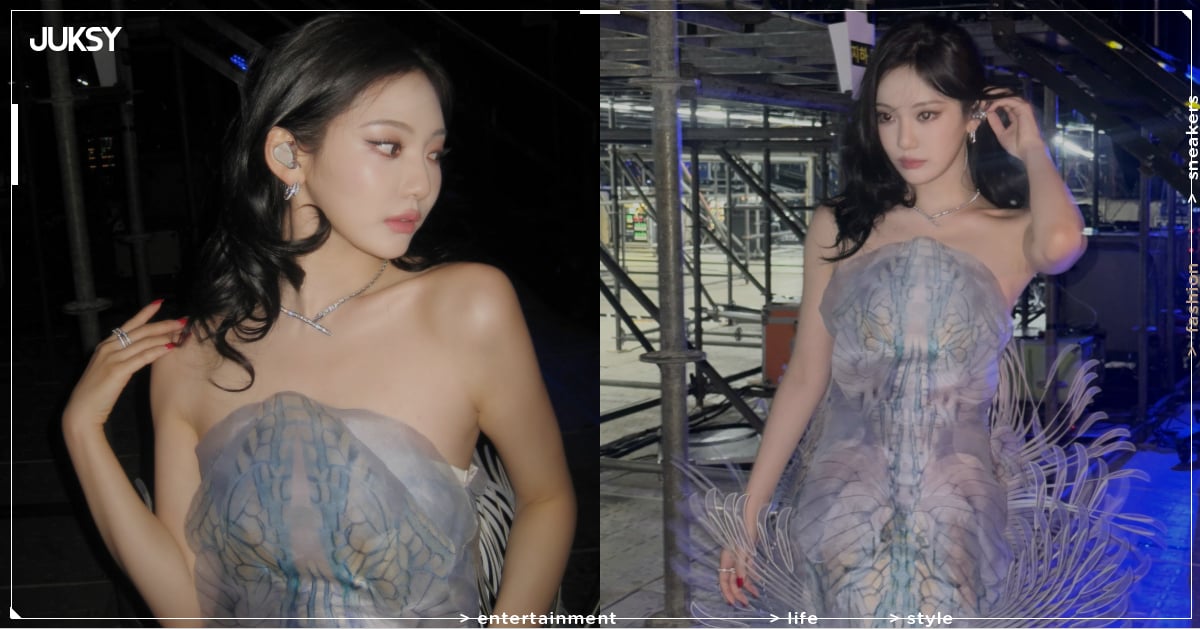 aespa 寧寧身高 164 演唱會 Solo 舞台造型美出新高度!網讚:「人魚公主!」