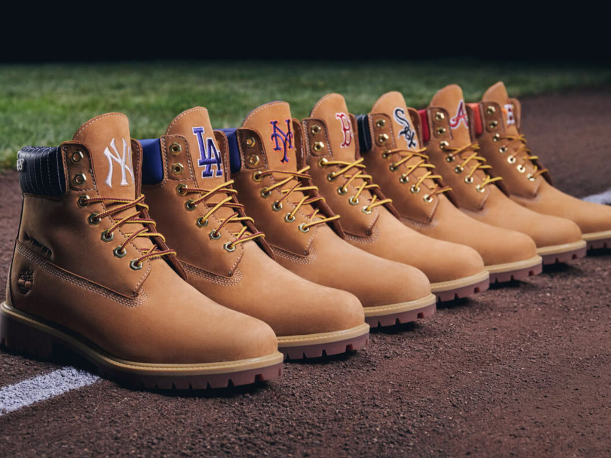 MLB x New Era x Timberland 聯名發表!道奇、洋基⋯7 隊元素注入經典黃靴!