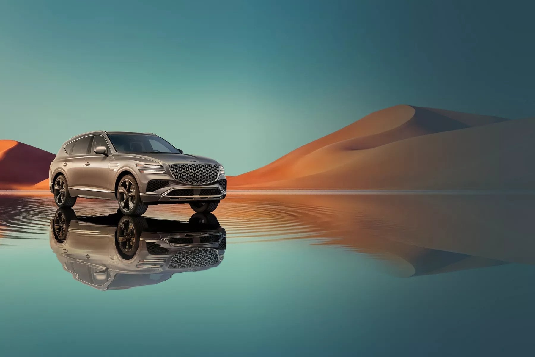 捷尼賽思 Genesis GV80 混合動力來了!輸出增16%、油耗省25% 9月正式登場