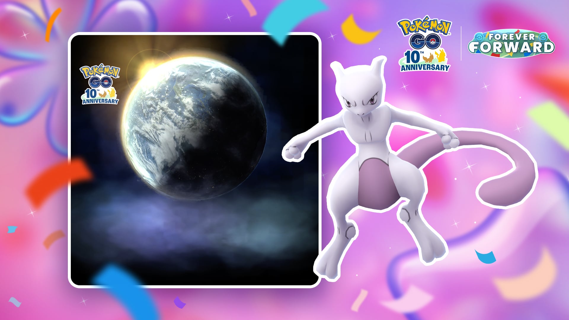《Pokémon GO》10 週年慶典開跑!免費領取戰力全開超夢,限時任務只到 9 月 6 日!