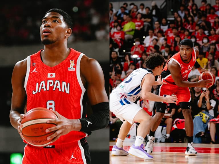 八村塁 Rui Hachimura 睽違1854天回歸日本隊！日韓大戰狂電20分締造歷史分差