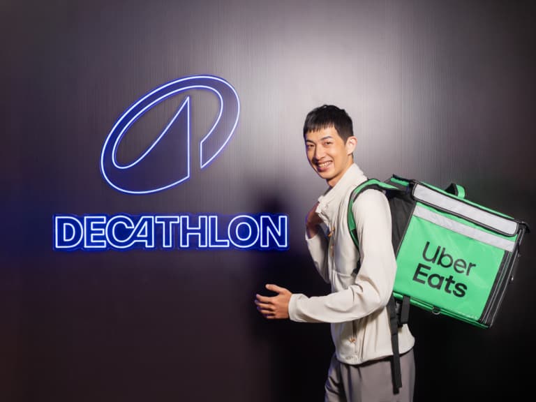 Uber Eats × 迪卡儂首度聯名！限量「酷夏騎行禮盒」免費送、防曬袖套、會員點數⋯一次看！