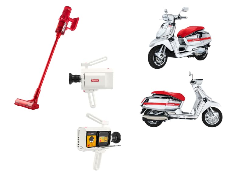 Supreme 2026 秋冬配件再度腦洞大開！連 Dyson 吸塵器、摩托車，甚至整個滑板場都能賣！