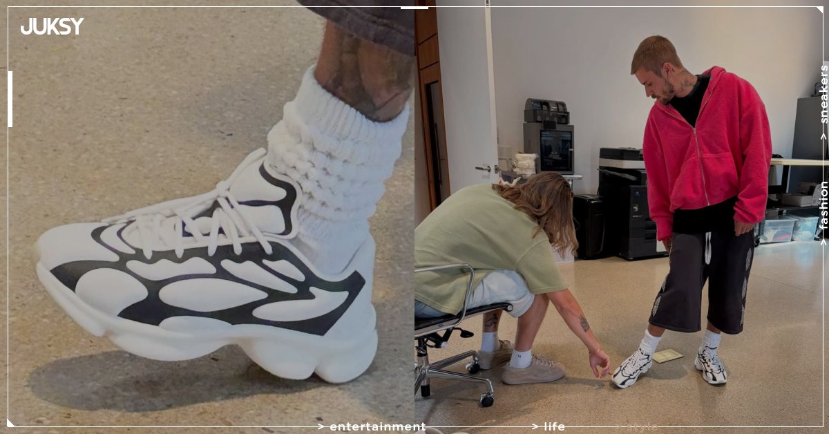 Justin Bieber 親自曝光 SKYLRK 新鞋 Sensory Runner!歷經 4 年調整、黑白骨架與厚底設計,鞋款細節一次看!