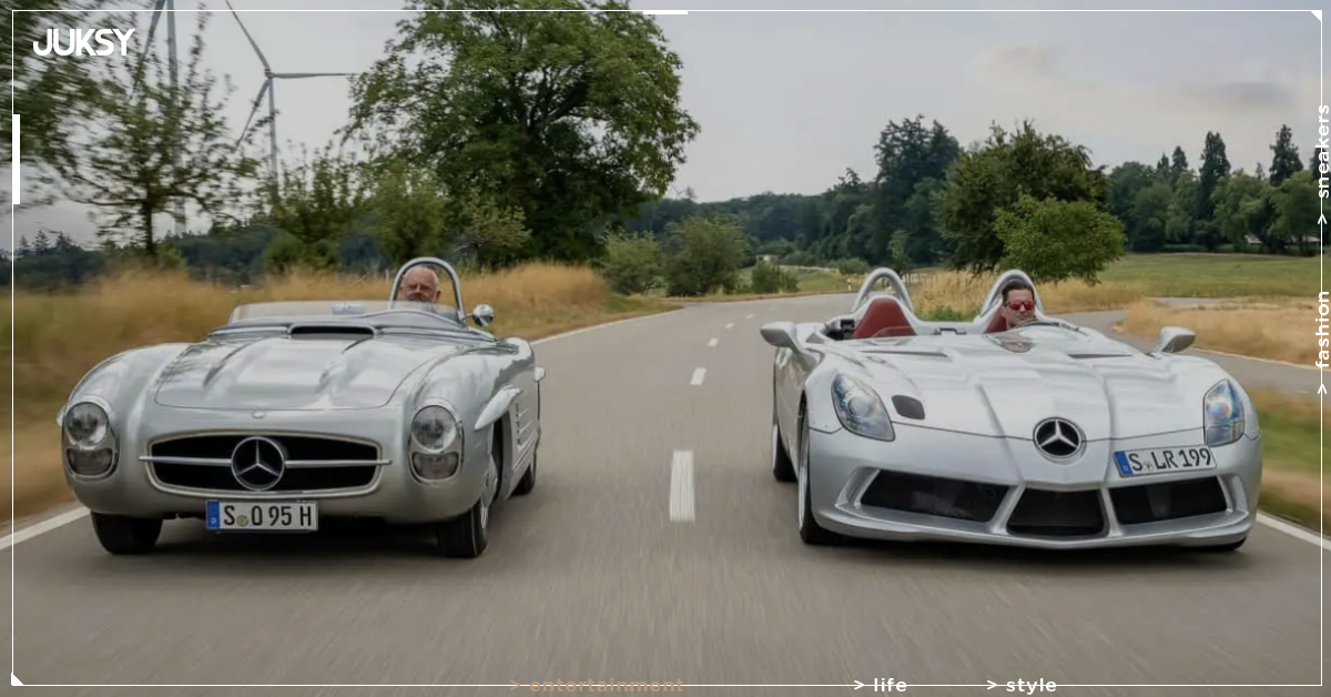 Mercedes-Benz 敞篷神車相隔 52 年！300 SLS、SLR Stirling Moss 同台亮相！