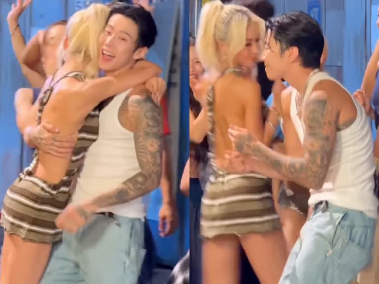 Jay Park 朴載範和多榮擁抱後「褲擋突起」引遐想！粉絲緩頰：「皺摺而已！」