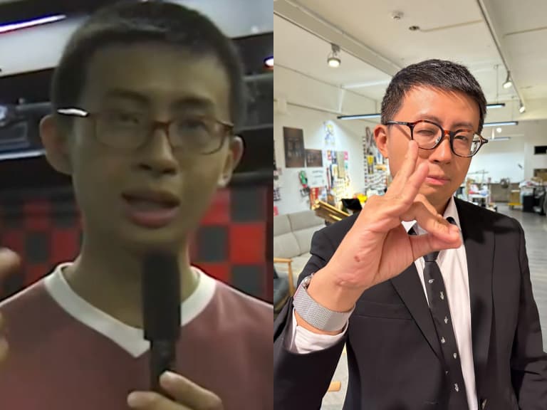 呱吉 22 歲青澀影片被挖出！平頭紅框眼鏡配萬年口頭禪，本尊喊：「這影片到底為何又浮起來？」